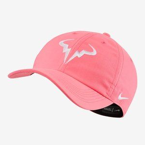 NIKE RAFAEL NADAL RAFA PINK AEROBILL TENNS hat cap